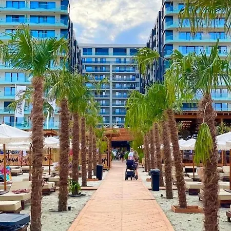 Stunning Luxury Stefan Promenada Prima Linie La Mare Lägenhet Năvodari